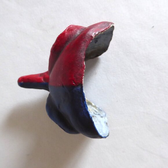 NEW VINTAGE 3” ITALY VENETIAN COMMEDIA DELL’ARTE PAPER MACHE MASK - Picture 7 of 10